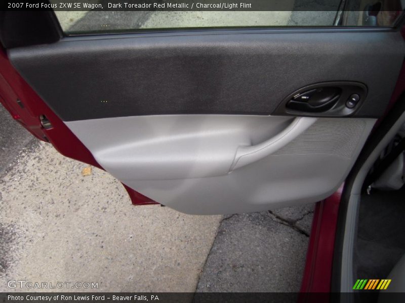 Dark Toreador Red Metallic / Charcoal/Light Flint 2007 Ford Focus ZXW SE Wagon