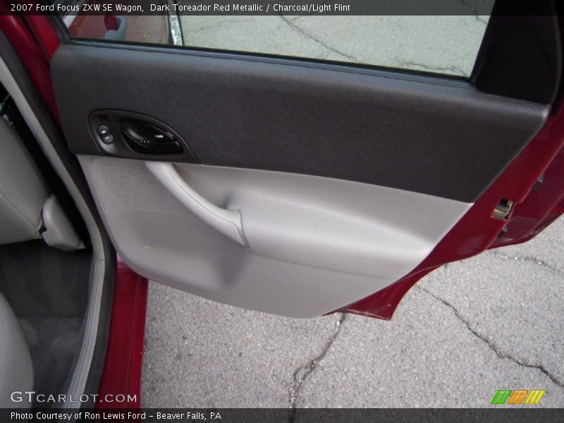 Dark Toreador Red Metallic / Charcoal/Light Flint 2007 Ford Focus ZXW SE Wagon