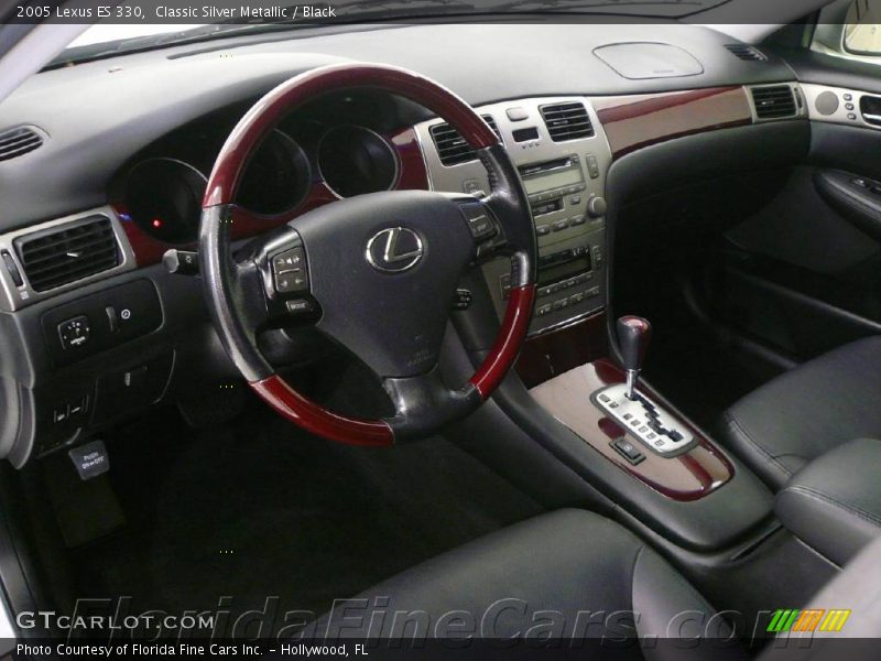 Classic Silver Metallic / Black 2005 Lexus ES 330