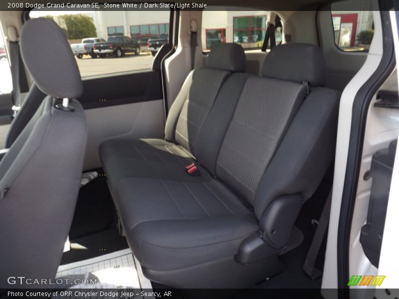 Stone White / Dark Slate/Light Shale 2008 Dodge Grand Caravan SE