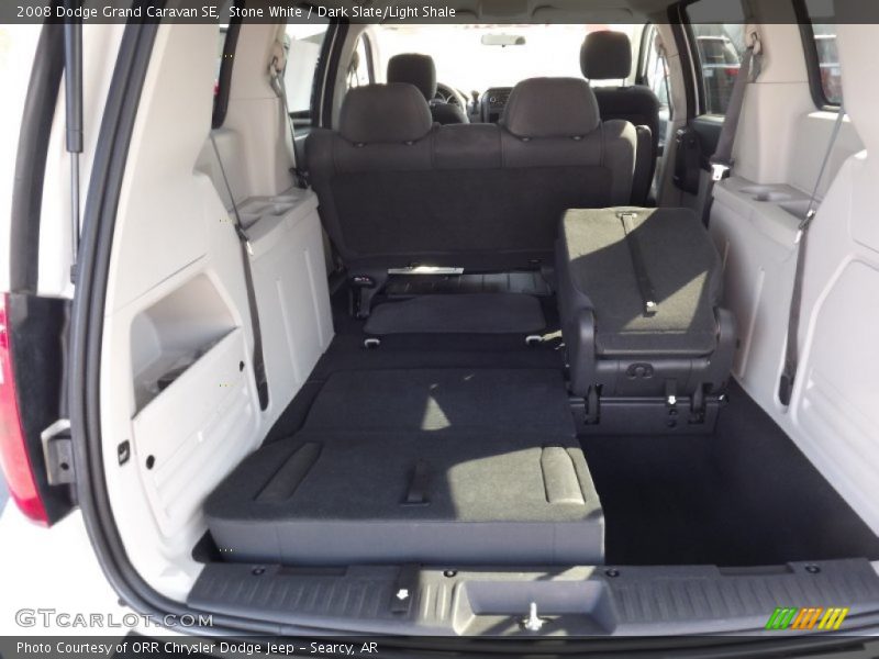 Stone White / Dark Slate/Light Shale 2008 Dodge Grand Caravan SE