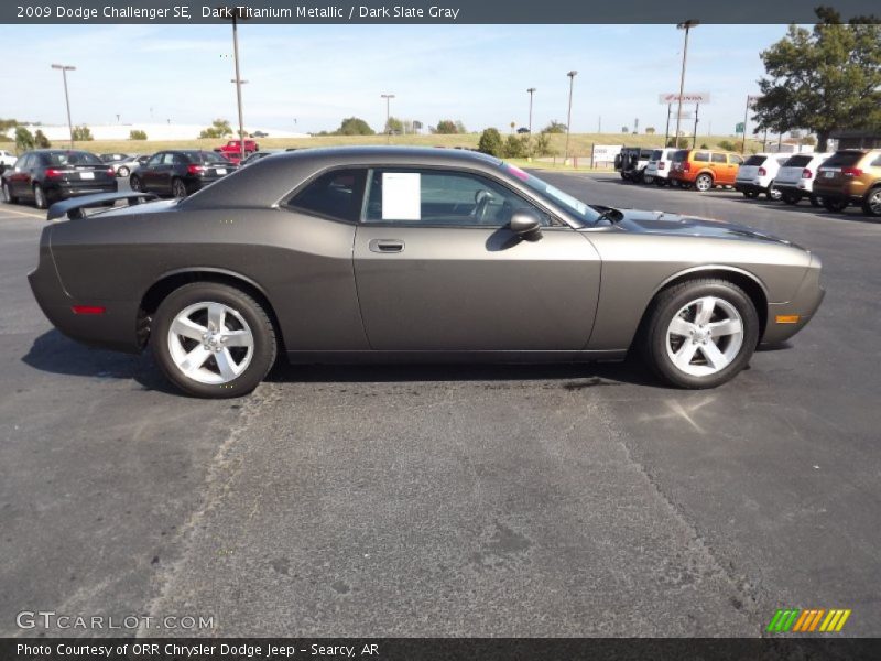 Dark Titanium Metallic / Dark Slate Gray 2009 Dodge Challenger SE