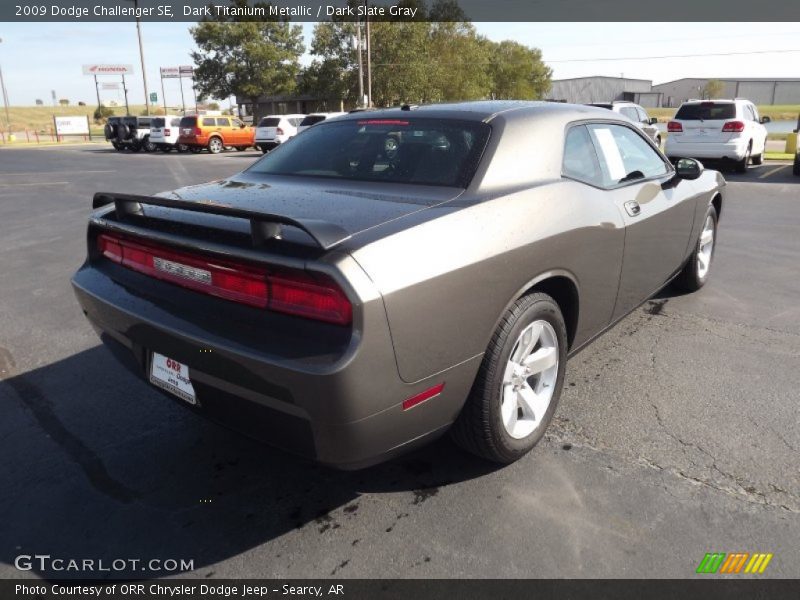 Dark Titanium Metallic / Dark Slate Gray 2009 Dodge Challenger SE
