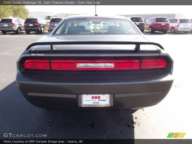 Dark Titanium Metallic / Dark Slate Gray 2009 Dodge Challenger SE