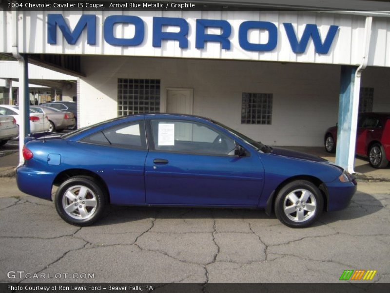 Arrival Blue Metallic / Graphite 2004 Chevrolet Cavalier LS Coupe