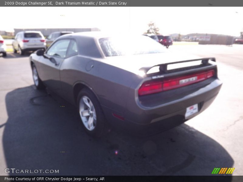 Dark Titanium Metallic / Dark Slate Gray 2009 Dodge Challenger SE