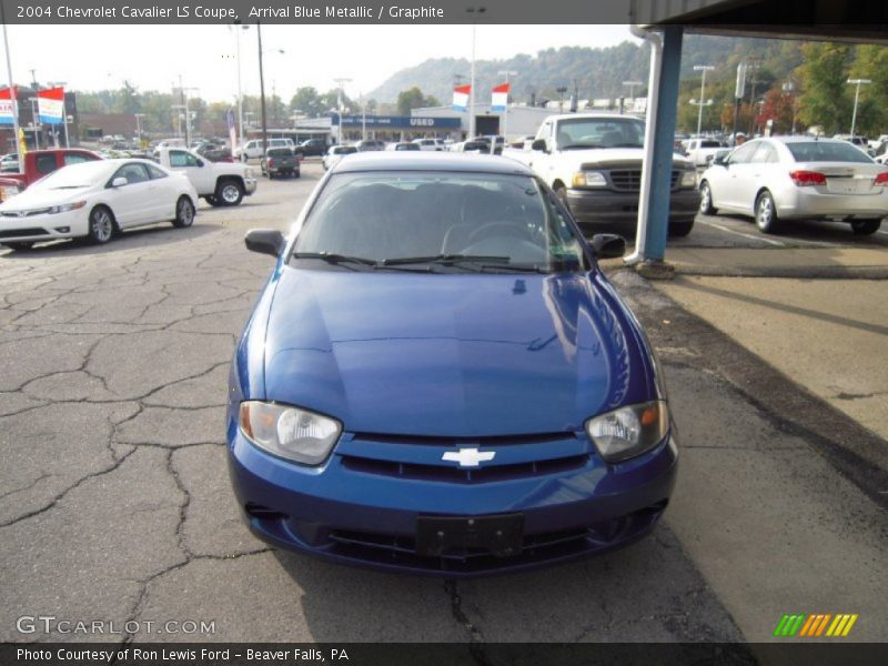 Arrival Blue Metallic / Graphite 2004 Chevrolet Cavalier LS Coupe