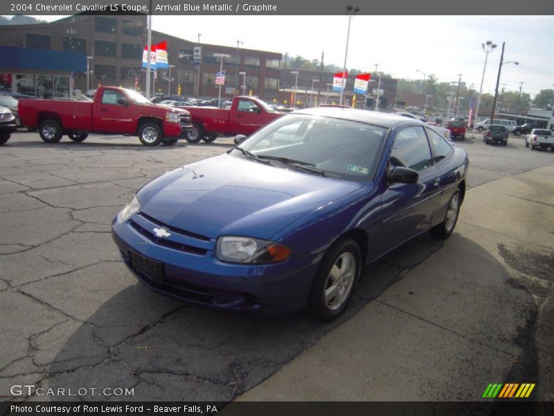 Arrival Blue Metallic / Graphite 2004 Chevrolet Cavalier LS Coupe