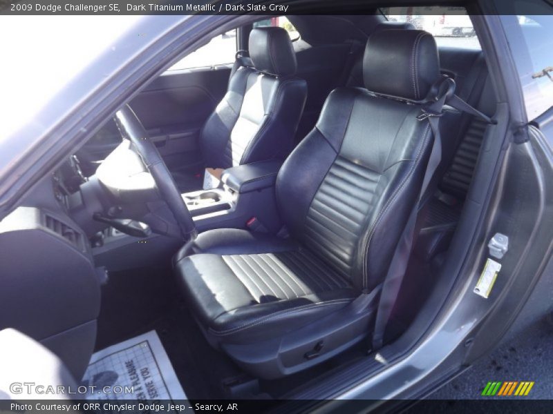 Dark Titanium Metallic / Dark Slate Gray 2009 Dodge Challenger SE