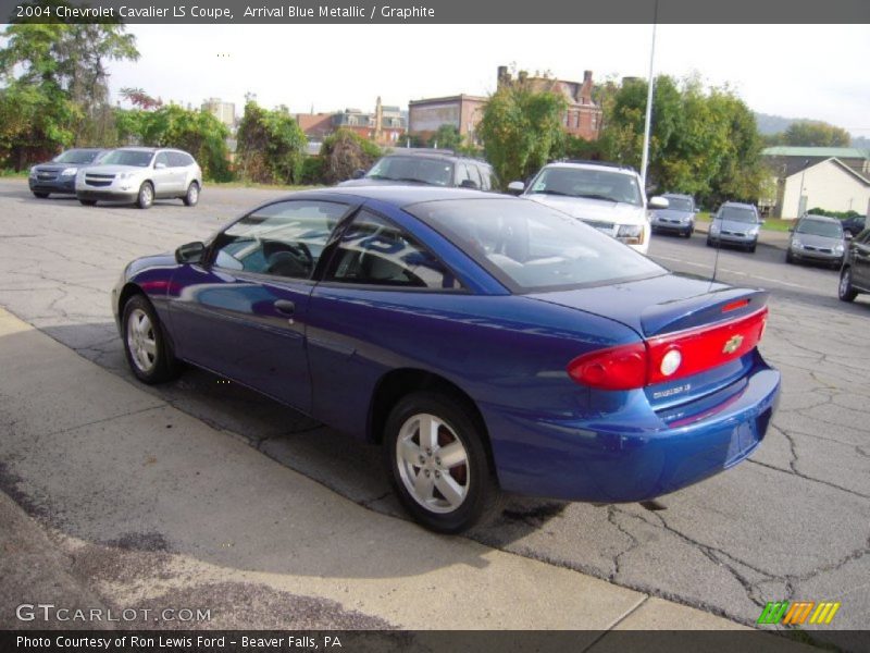 Arrival Blue Metallic / Graphite 2004 Chevrolet Cavalier LS Coupe