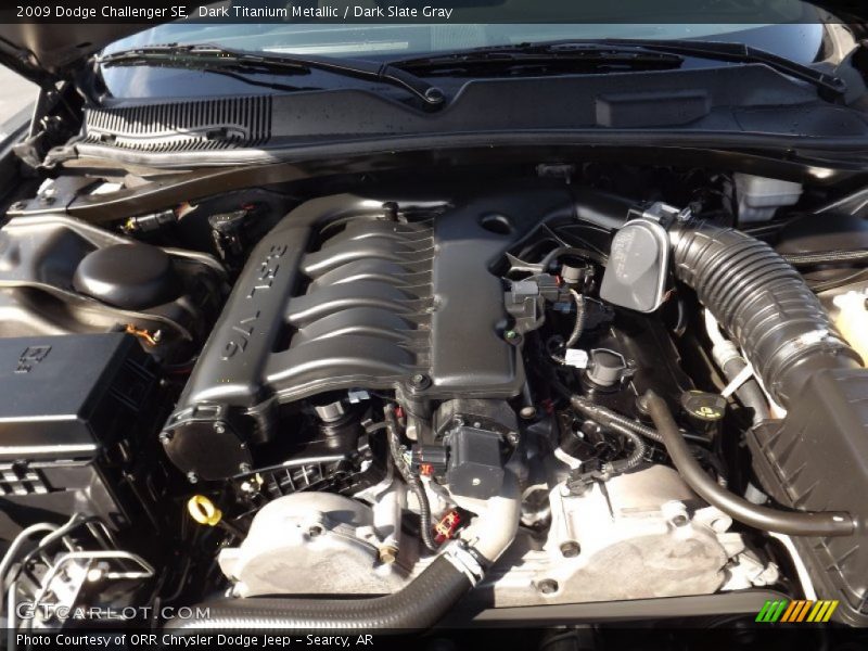 Dark Titanium Metallic / Dark Slate Gray 2009 Dodge Challenger SE