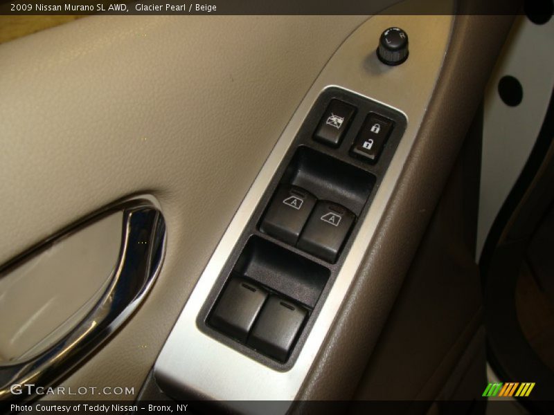 Glacier Pearl / Beige 2009 Nissan Murano SL AWD