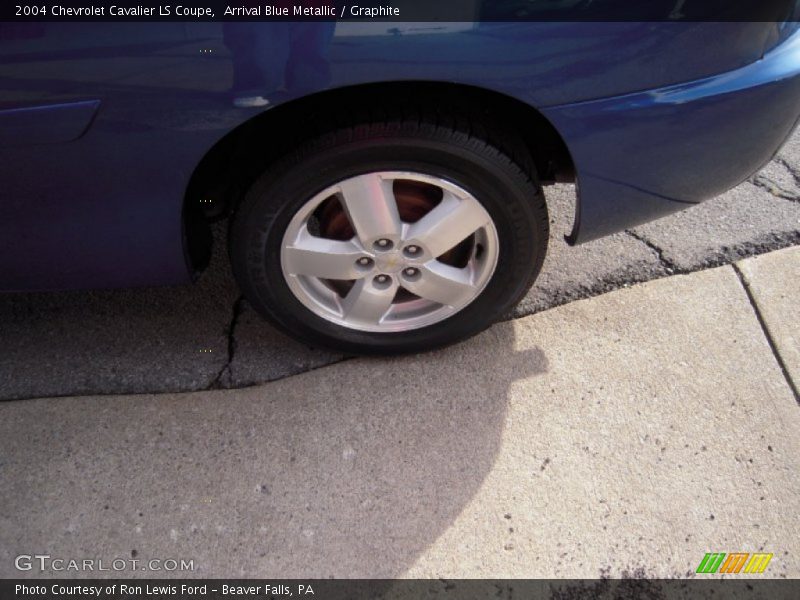 Arrival Blue Metallic / Graphite 2004 Chevrolet Cavalier LS Coupe