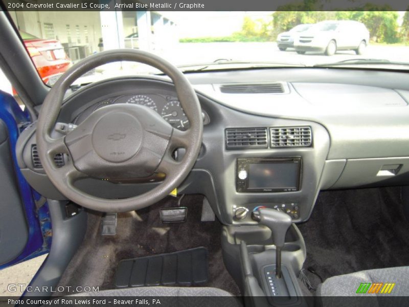 Arrival Blue Metallic / Graphite 2004 Chevrolet Cavalier LS Coupe