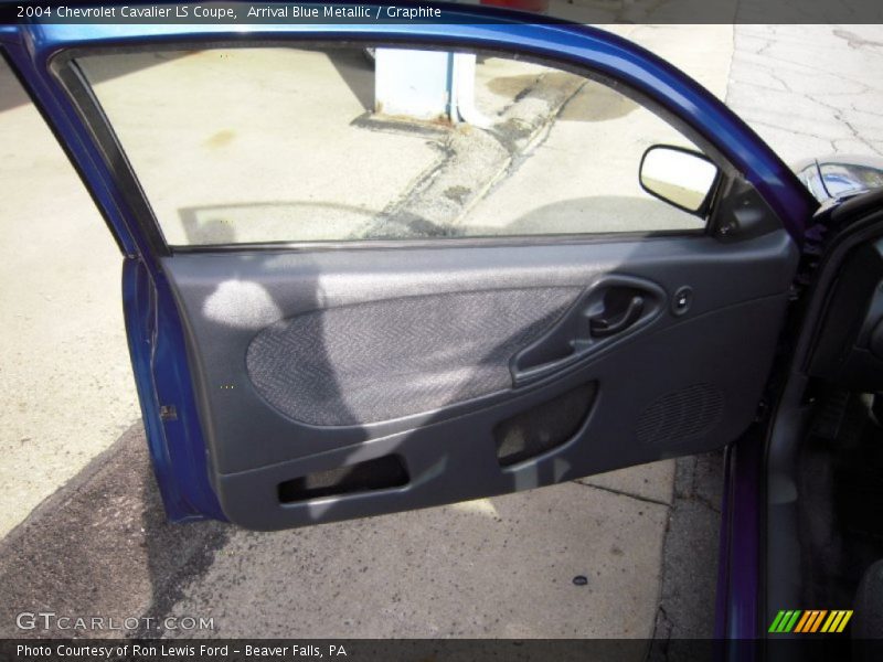 Arrival Blue Metallic / Graphite 2004 Chevrolet Cavalier LS Coupe
