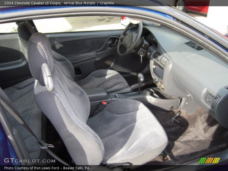 Arrival Blue Metallic / Graphite 2004 Chevrolet Cavalier LS Coupe