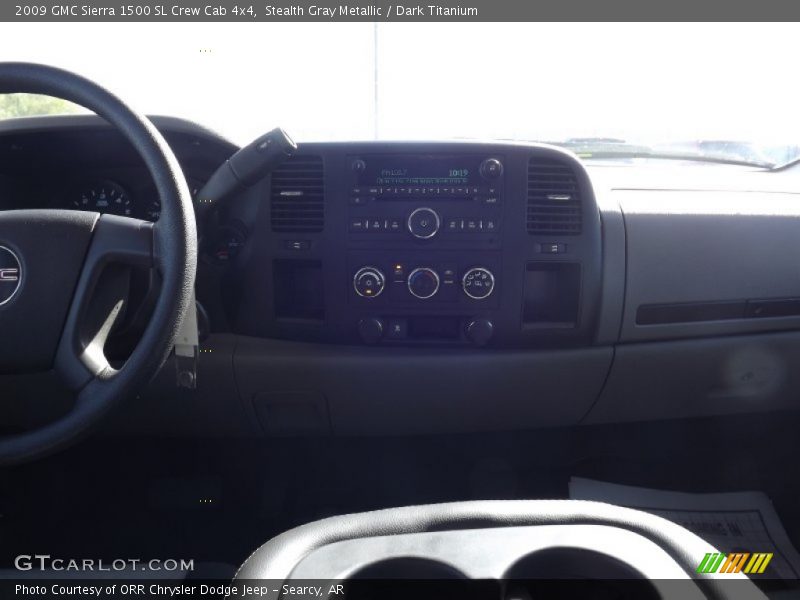 Stealth Gray Metallic / Dark Titanium 2009 GMC Sierra 1500 SL Crew Cab 4x4