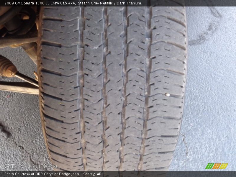 Stealth Gray Metallic / Dark Titanium 2009 GMC Sierra 1500 SL Crew Cab 4x4