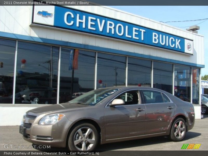 Mocha Steel Metallic / Ebony 2011 Chevrolet Malibu LT