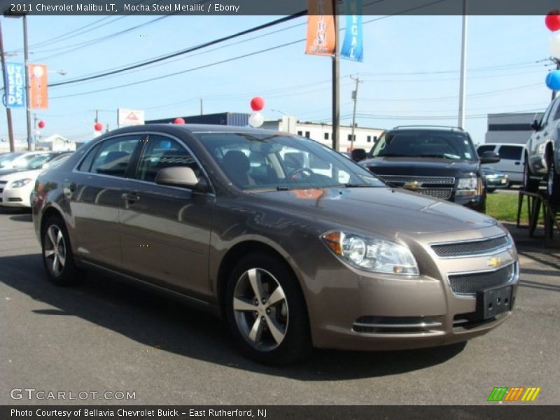 Mocha Steel Metallic / Ebony 2011 Chevrolet Malibu LT