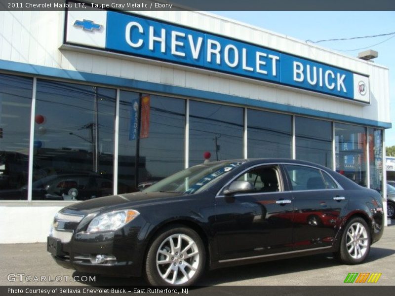 Taupe Gray Metallic / Ebony 2011 Chevrolet Malibu LTZ