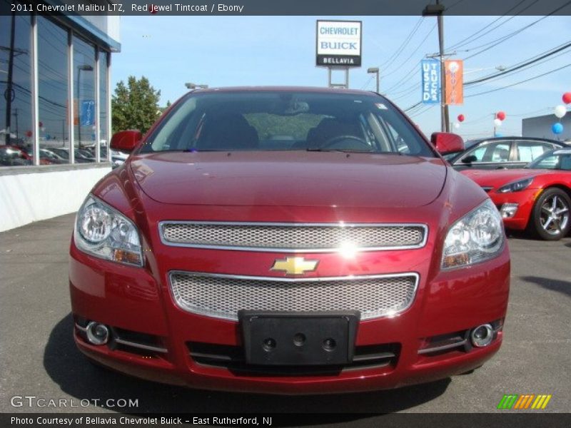 Red Jewel Tintcoat / Ebony 2011 Chevrolet Malibu LTZ