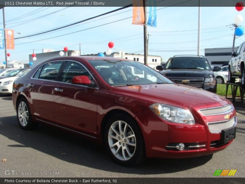Red Jewel Tintcoat / Ebony 2011 Chevrolet Malibu LTZ