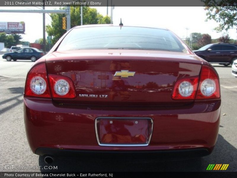 Red Jewel Tintcoat / Ebony 2011 Chevrolet Malibu LTZ