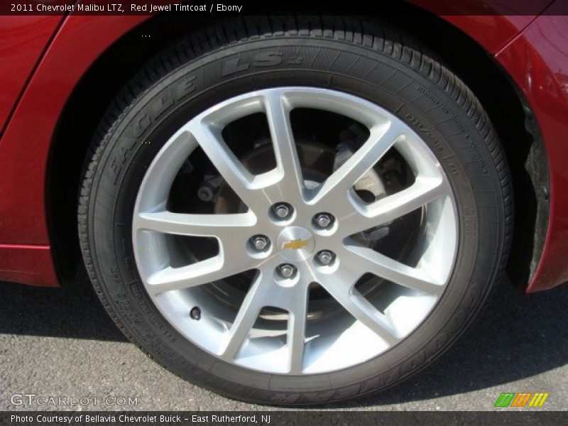 Red Jewel Tintcoat / Ebony 2011 Chevrolet Malibu LTZ
