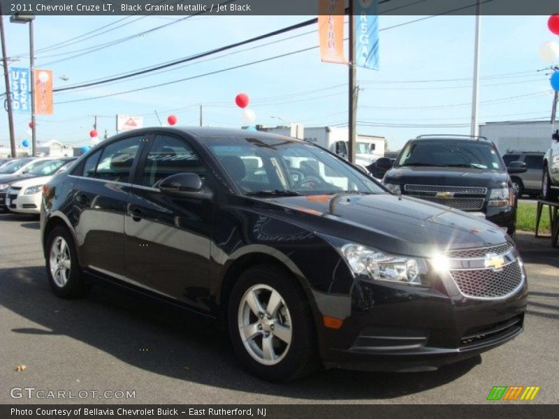 Black Granite Metallic / Jet Black 2011 Chevrolet Cruze LT