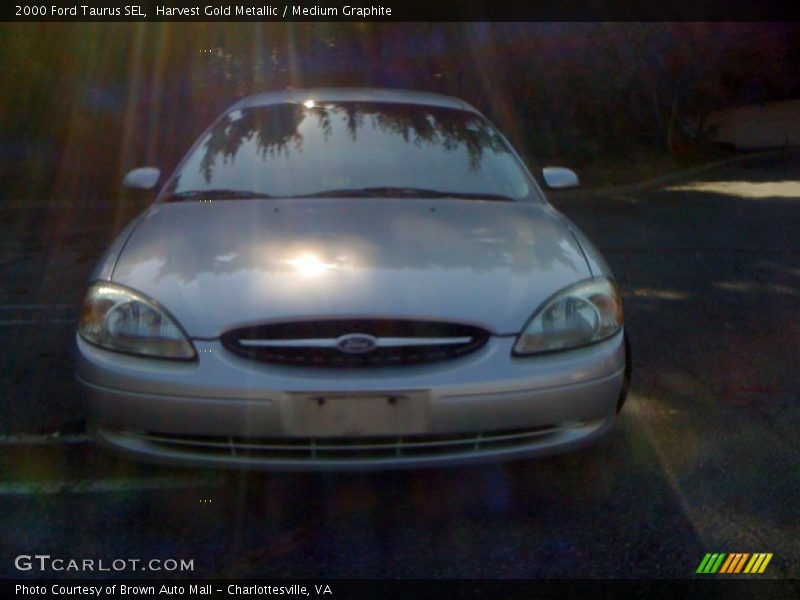 Harvest Gold Metallic / Medium Graphite 2000 Ford Taurus SEL