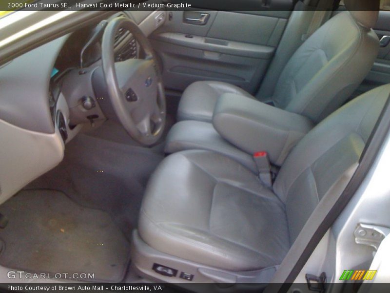 Harvest Gold Metallic / Medium Graphite 2000 Ford Taurus SEL