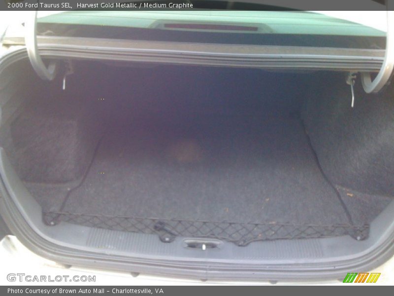 Harvest Gold Metallic / Medium Graphite 2000 Ford Taurus SEL