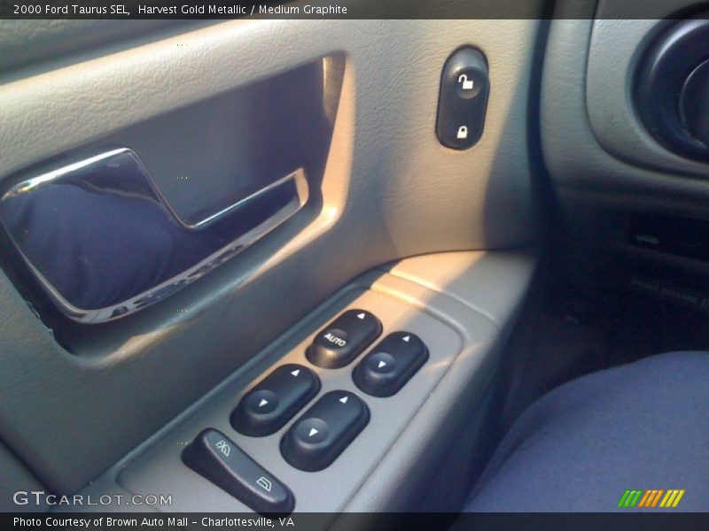 Harvest Gold Metallic / Medium Graphite 2000 Ford Taurus SEL