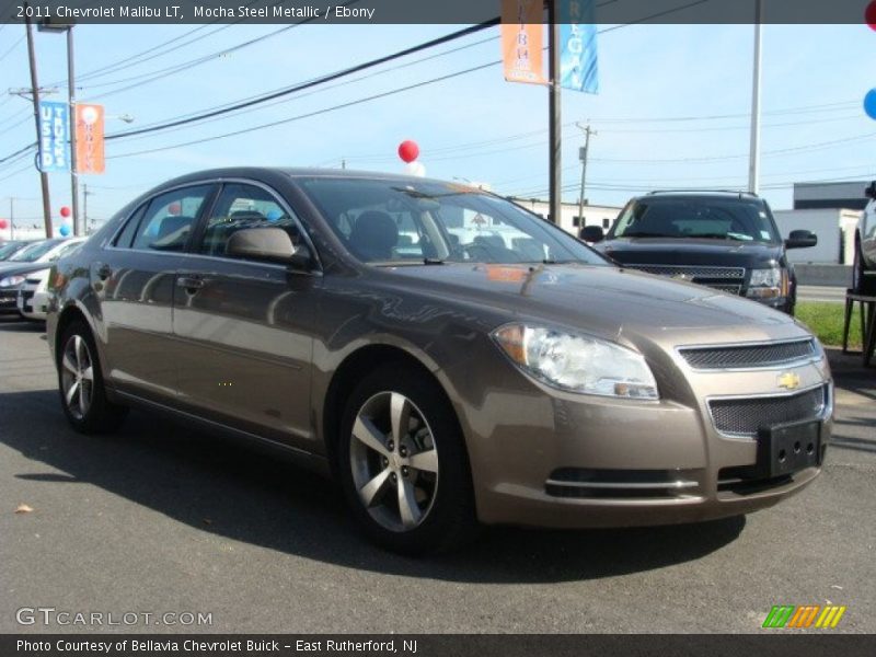 Mocha Steel Metallic / Ebony 2011 Chevrolet Malibu LT