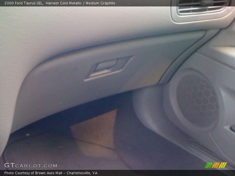 Harvest Gold Metallic / Medium Graphite 2000 Ford Taurus SEL