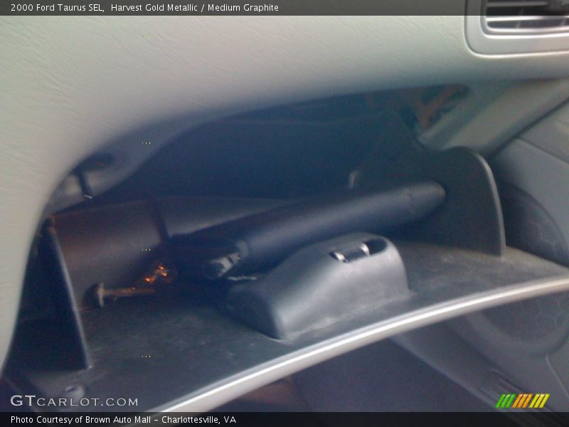 Harvest Gold Metallic / Medium Graphite 2000 Ford Taurus SEL