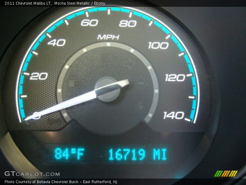 Mocha Steel Metallic / Ebony 2011 Chevrolet Malibu LT