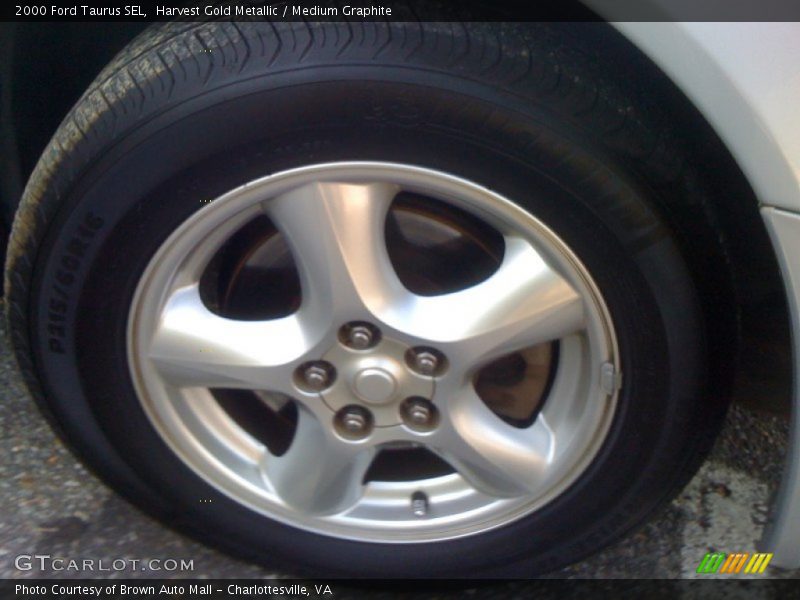 Harvest Gold Metallic / Medium Graphite 2000 Ford Taurus SEL