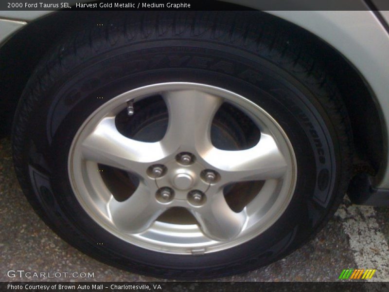 Harvest Gold Metallic / Medium Graphite 2000 Ford Taurus SEL