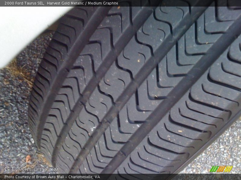 Harvest Gold Metallic / Medium Graphite 2000 Ford Taurus SEL