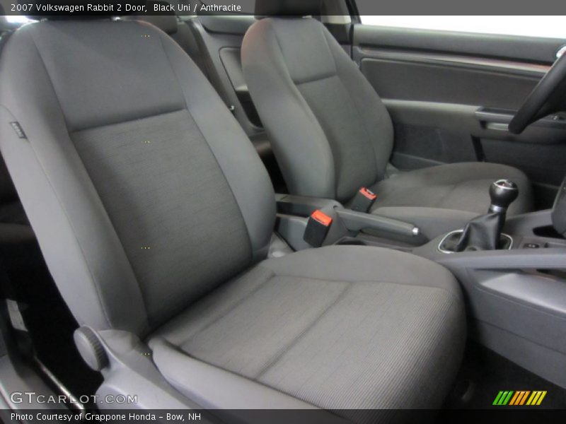  2007 Rabbit 2 Door Anthracite Interior