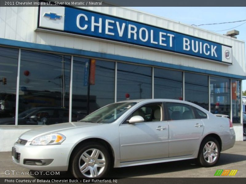 Silver Ice Metallic / Neutral 2011 Chevrolet Impala LT