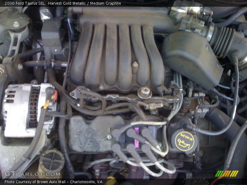  2000 Taurus SEL Engine - 3.0L DOHC 24V Duratec V6