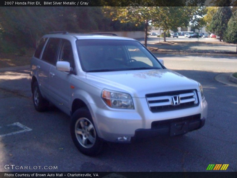 Billet Silver Metallic / Gray 2007 Honda Pilot EX