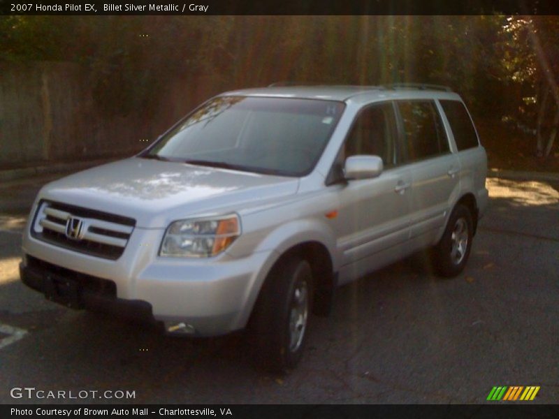 Billet Silver Metallic / Gray 2007 Honda Pilot EX