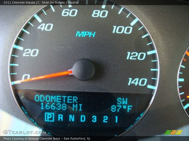 Silver Ice Metallic / Neutral 2011 Chevrolet Impala LT