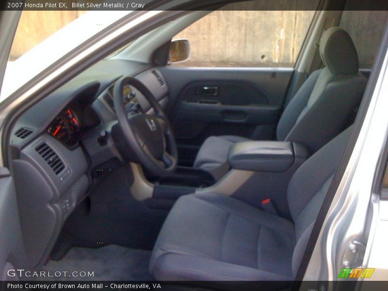 Billet Silver Metallic / Gray 2007 Honda Pilot EX