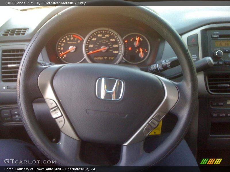 Billet Silver Metallic / Gray 2007 Honda Pilot EX