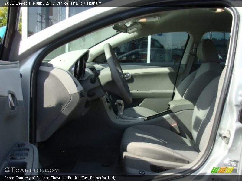 Silver Ice Metallic / Titanium 2011 Chevrolet Malibu LS